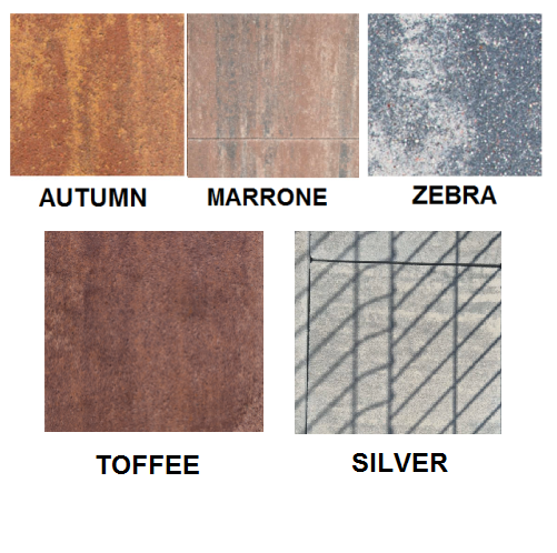 ZEBRA, SILVER, MARRONE, AUTUMN, TOFFEE