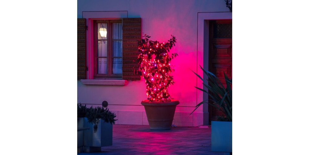 Kalėdinė lauko girlianda Raudona-Balta 200LED 20m - Image 3