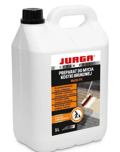 JURGA WASH PV trinkelių ir betono ploviklis, (1 arba 5 L)