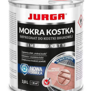 JURGA MOKRA KOSTKA šlapio efekto trinkelių impregnantas, (1 arba 3 L)