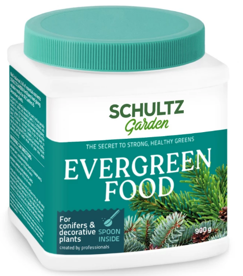 Trąšos spygliuočiams SCHULTZ EVERYGREEN FOOD, 350 arba 900 g.