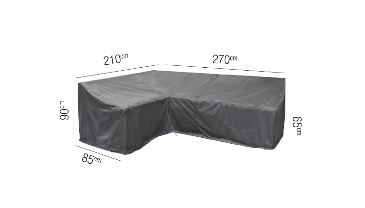 Lauko baldų komplekto Corfu II uždangalas AeroCover L, 270X210X65X90, 7990