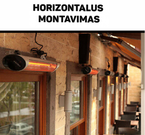 Infraraudonųjų spindulių (anglies pluošto) šildytuvas VEITO BLADE S - Image 4