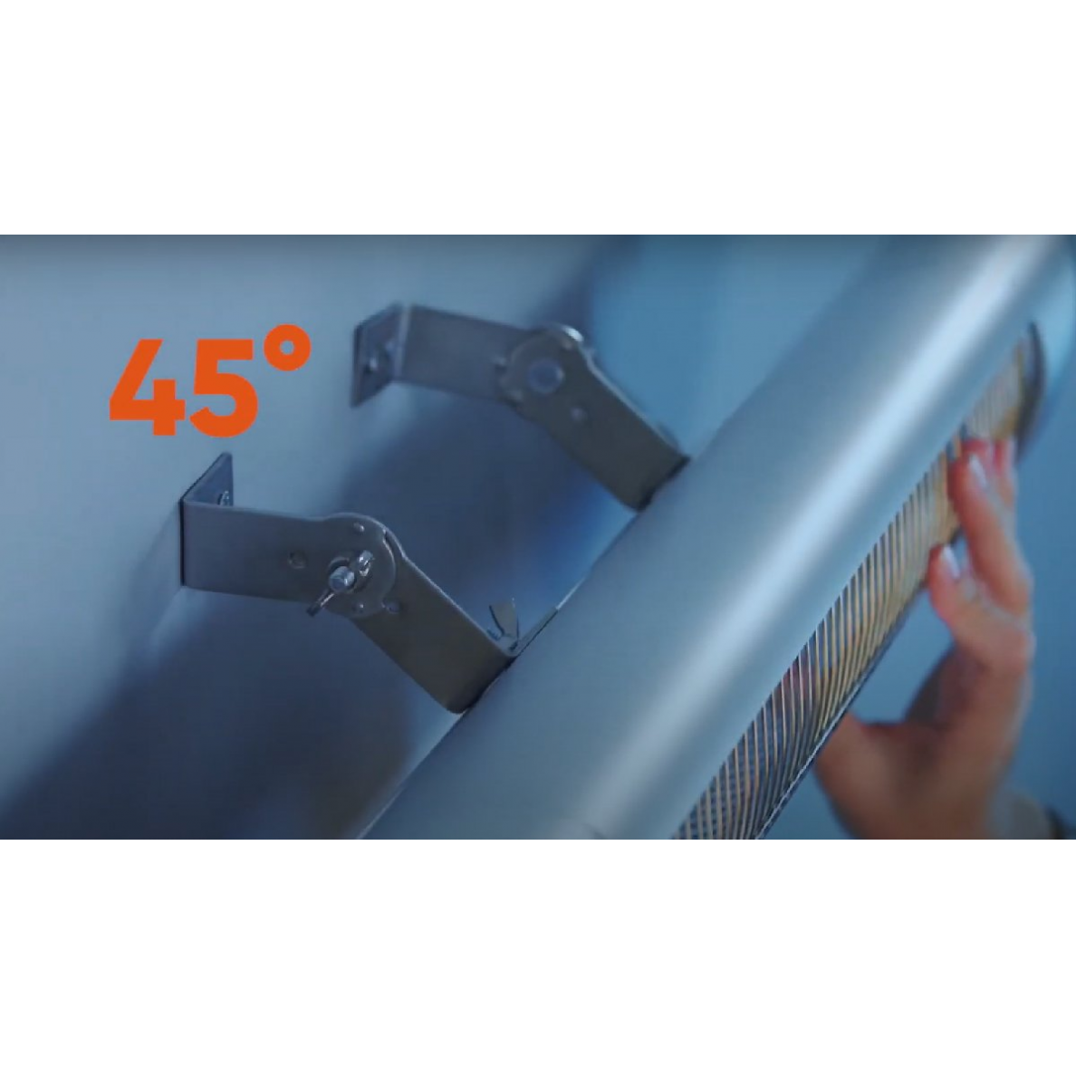 Anglies pluošto infraraudonųjų spindulių šildytuvas Veito BLADE S su stovu - Image 3