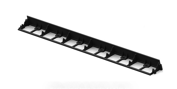Plastikinis bortelis  4,5X100, 1 vnt