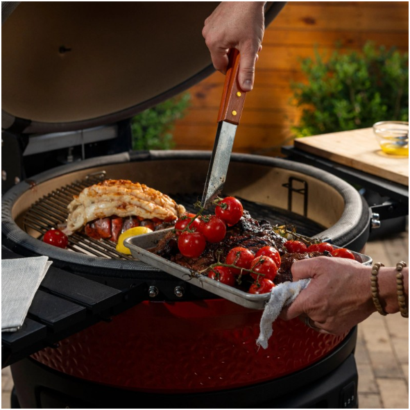 Anglinis lauko grilis Kamado Joe Big Joe - Konnected - Image 6