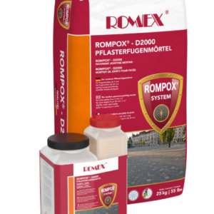 Modernus grindinio siūlių surišėjas ROMPOX® – D2000, 27,5 kg.