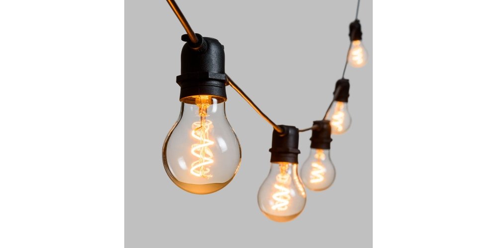 Girlianda Spiral Vintage LED 5m+prailginama
