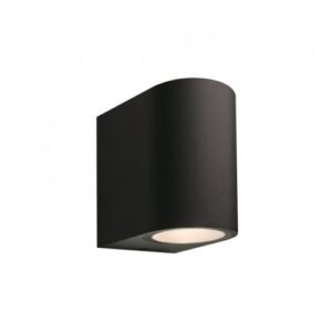 Sieninis lauko šviestuvas Gilvus black 4W