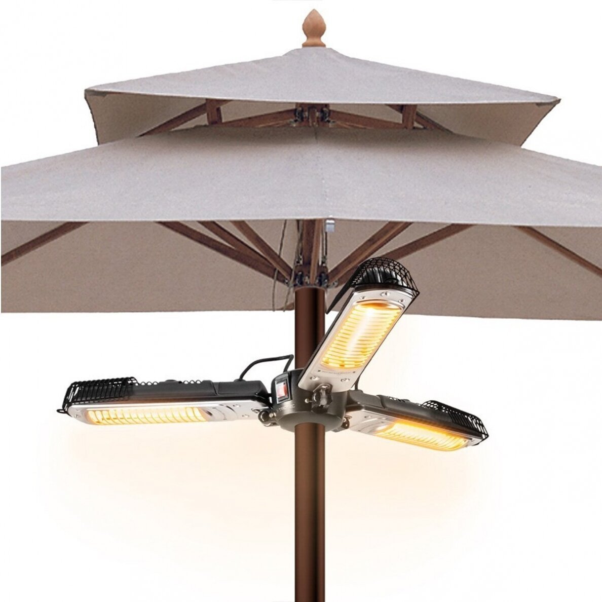Halogeninis infraraudonųjų spindulių šildytuvas Trotec Umbrella IR 2005 SC - Image 3