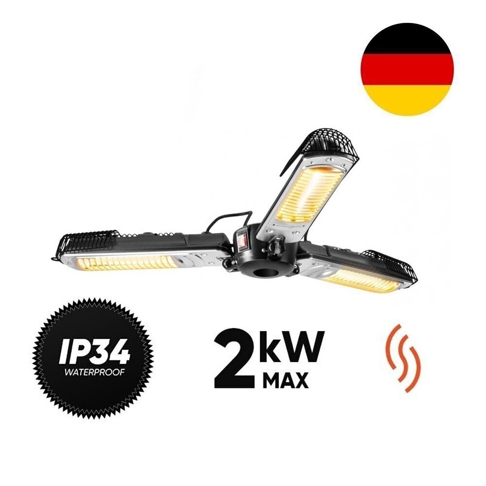 Halogeninis infraraudonųjų spindulių šildytuvas Trotec Umbrella IR 2005 SC