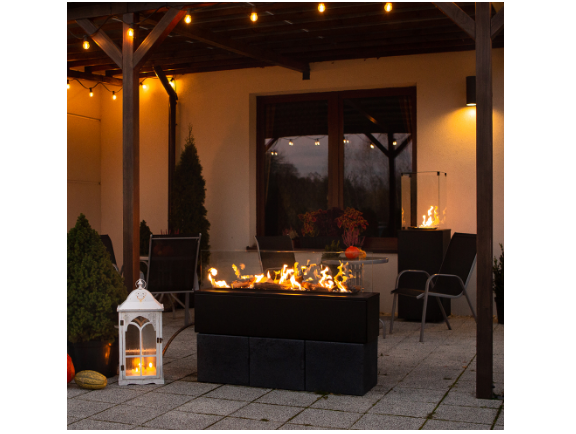 Dujinis šildytuvas Kratki PATIO HORIZONTAL (Su rankiniu valdymu / su pulteliu) - Image 4