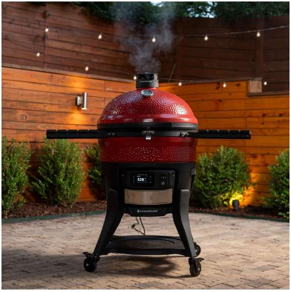 Anglinis lauko grilis Kamado Joe Big Joe - Konnected - Image 3