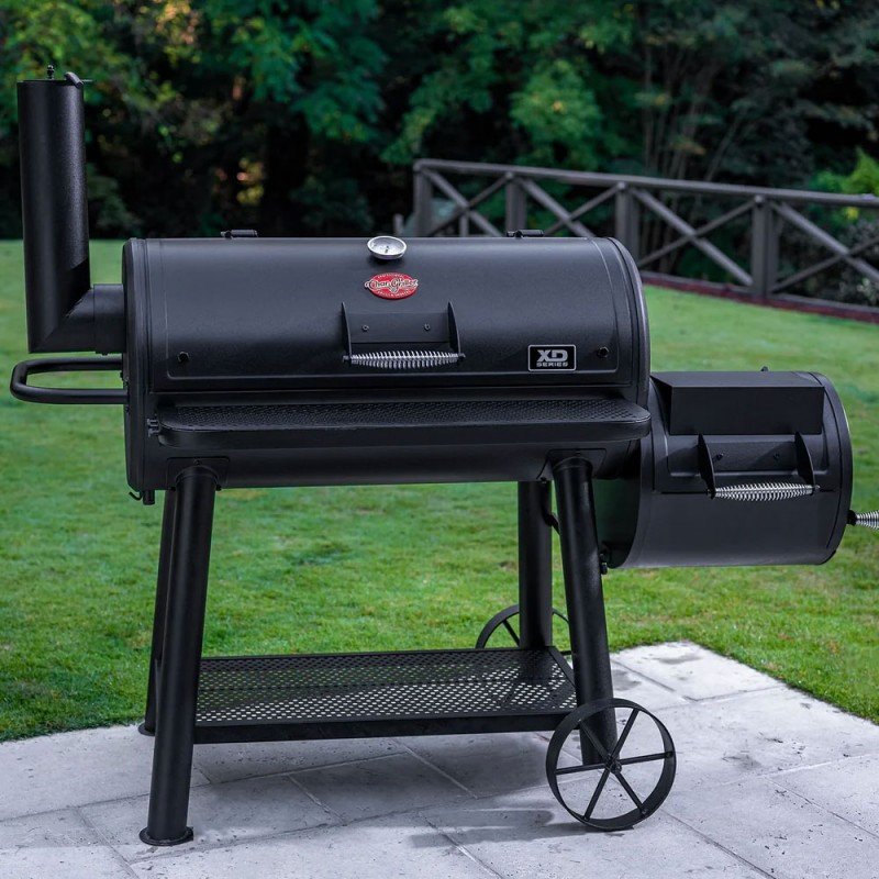 Lauko kepsninė-rūkykla Char-Griller Grand Champ Offset Smoker - Image 3
