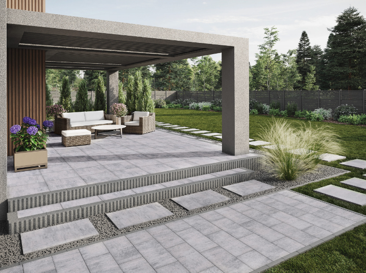Betoninės plokštės/plytelės Megalo 30x60, daugiaspalvės - Image 5