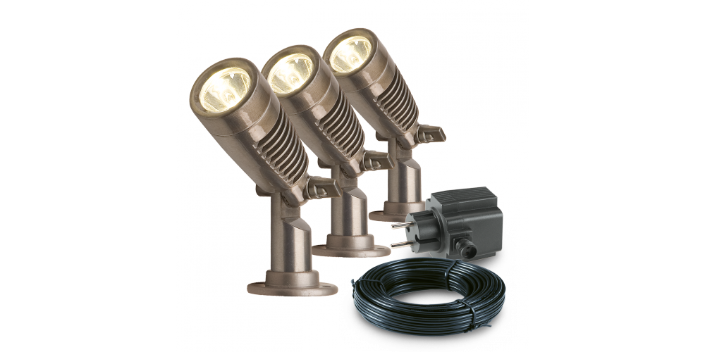 Lauko prožektorių rinkinys Minus 2W LED