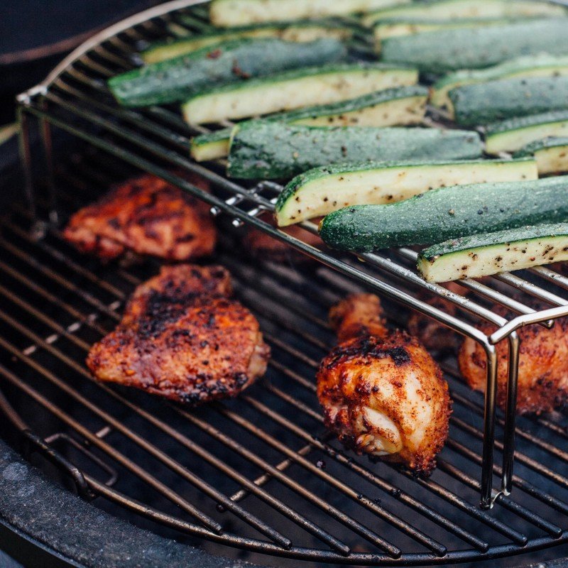 Nerūdijančio plieno viršutinės grotelės Kamado Joe Classic - Image 3