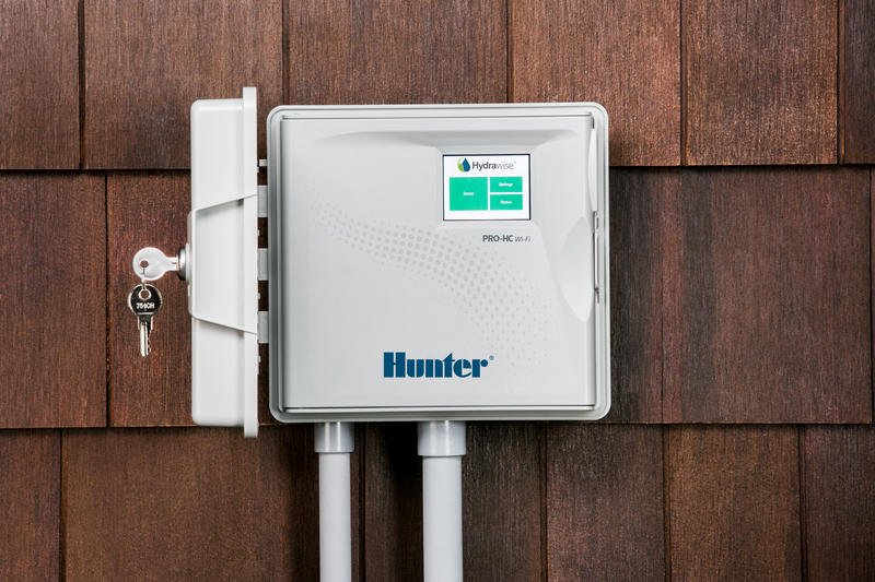 24 zonų išorinis WiFi laistymo valdiklis Hunter PHC
