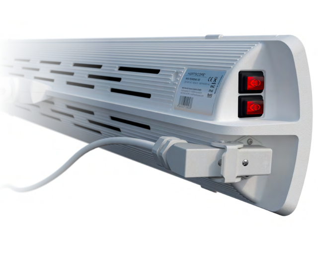 Infraraudonųjų spindulių šildytuvas HEATSCOPE® PURE (juodas / baltas) - Image 3