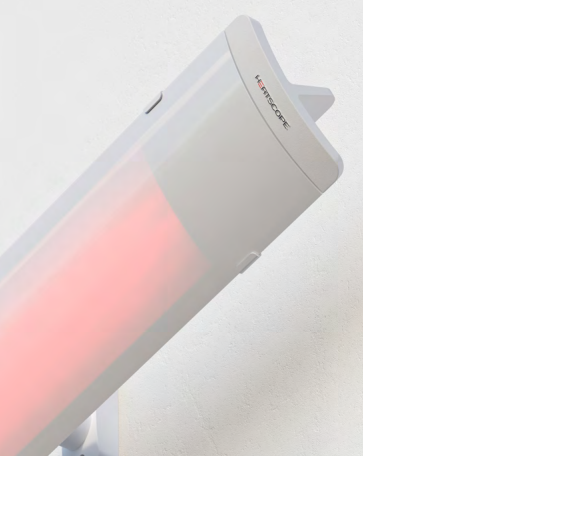 Infraraudonųjų spindulių šildytuvas HEATSCOPE® PURE (juodas / baltas) - Image 2