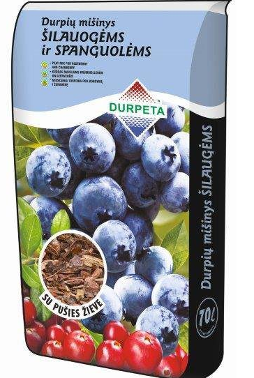 Durpių mišinys šilauogėms ir spanguolėms, 70 l